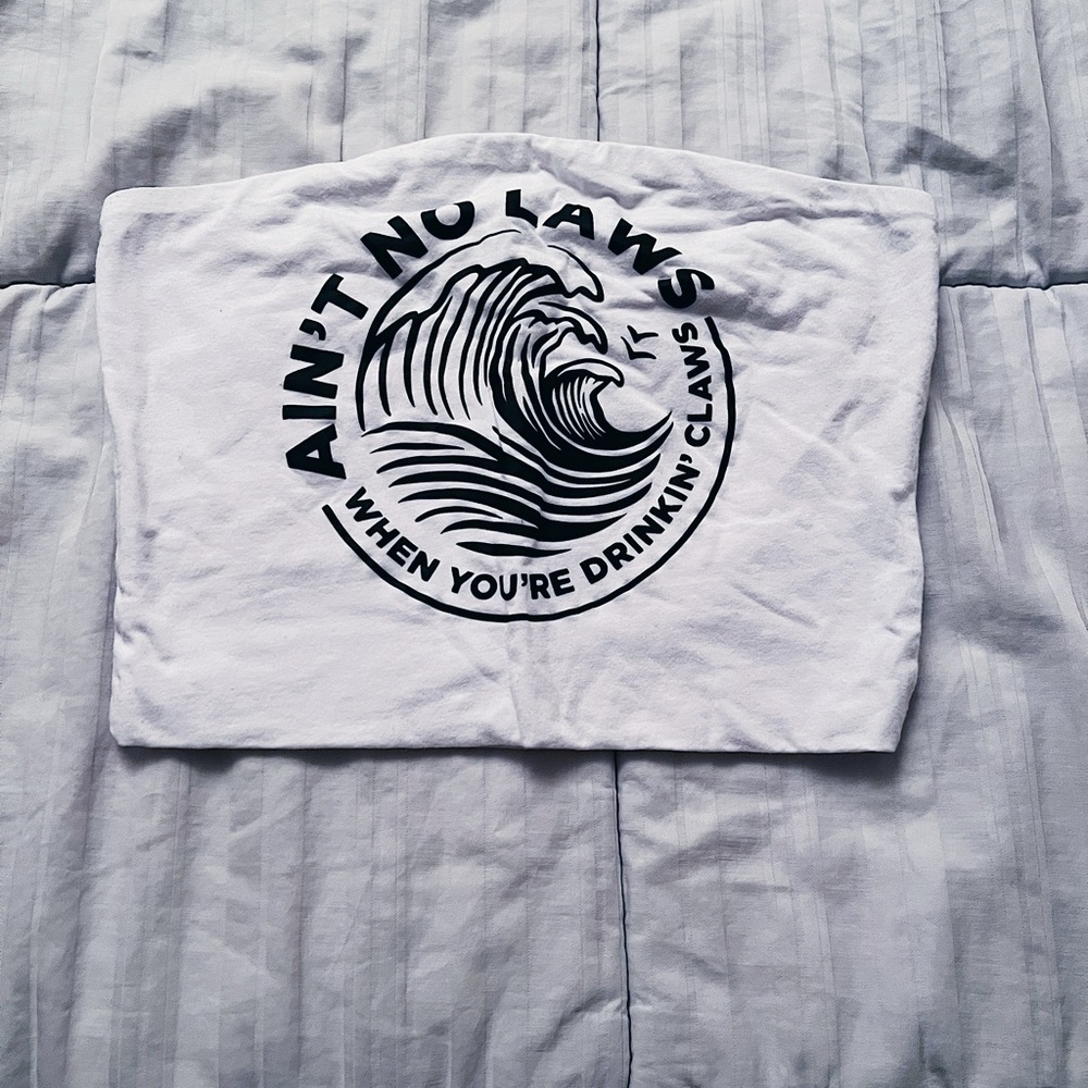 Truly White Tube Top